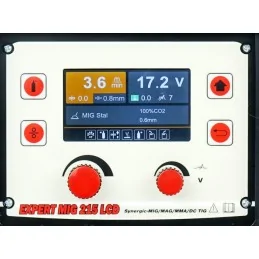 PÓŁAUTOMAT SPAWALNICZY EXPERT MIG 215 LCD 
